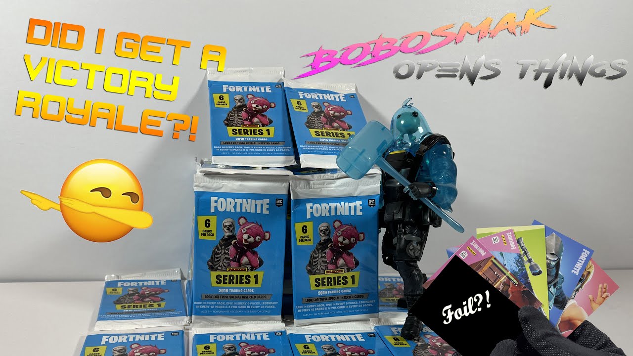 Unboxing: FORTNITE Series 1 Trading Cards (2019 - Panini)
