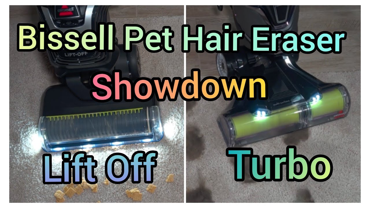 Bissell Pet Hair Eraser Showdown
