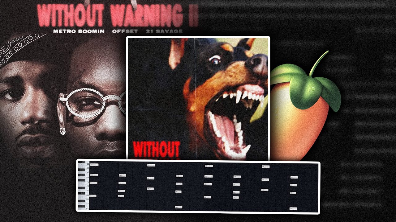 SPOOKY MELODIES | Making a Beat Like Metro Boomin [Without Warning] FL Studio