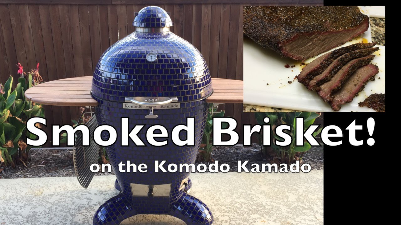 Brisket on the Komodo Kamado
