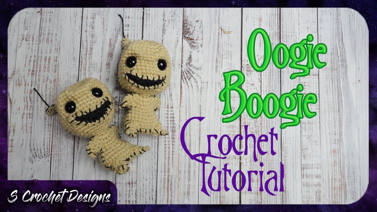 Oogie Boogie Amigurumi FREE CROCHET TUTORIAL The Nightmare Before Christmas