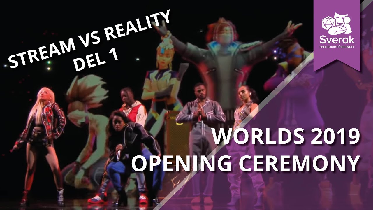 League of Legends Worlds 2019 Opening Ceremony | Del 1
