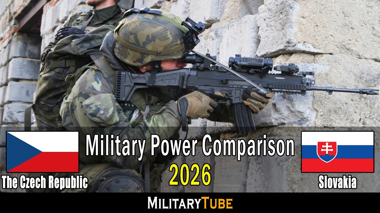 Czechia vs Slovakia Military Power Comparison 2026 | Slovakia vs Czechia Military Power 2026
