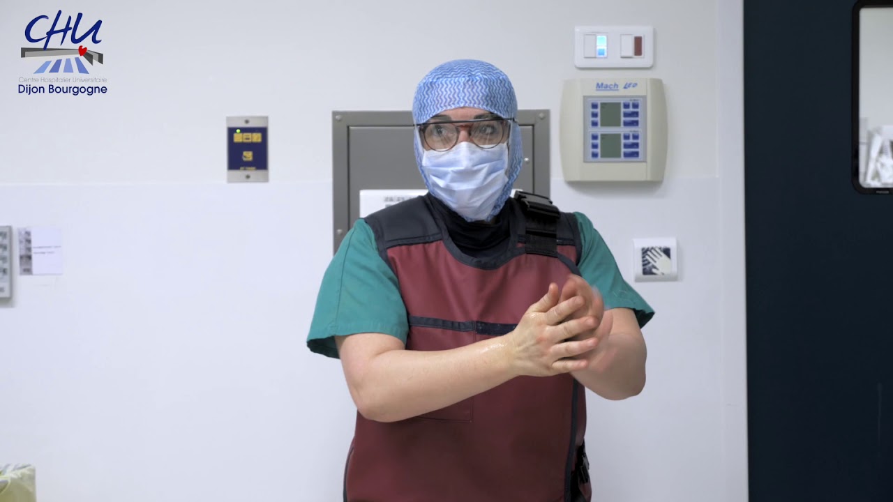 COVID19: procédure d'habillage-déshabillage chirurgical de l'équipe infirmier de bloc et IBODE