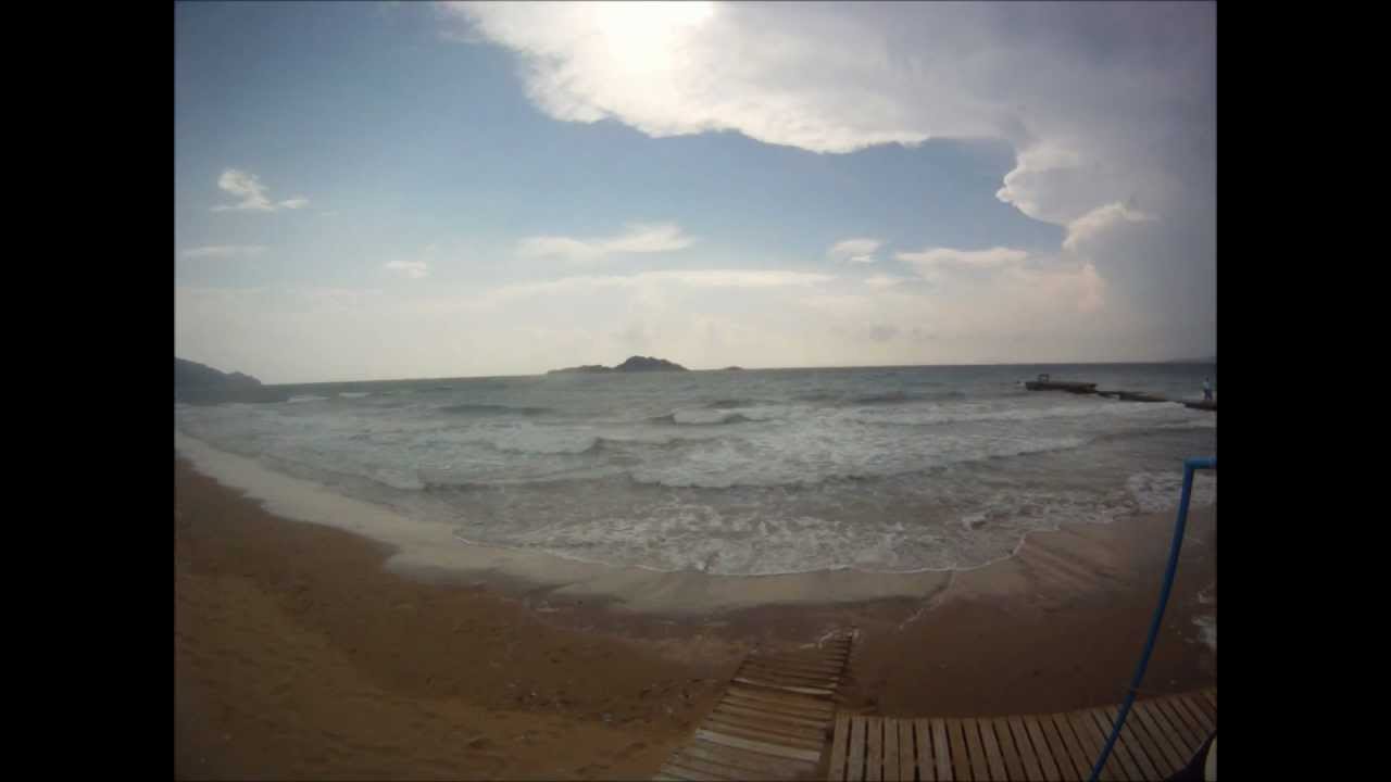 Time lapse video of the Gravia Island in Arillas