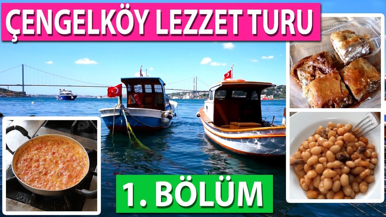 ÜSKÜDAR ÇENGELKÖY LEZZET TURU 1. BÖLÜM | ÇINARALTINDA KAHVALTI VE KURUFASULYECİ