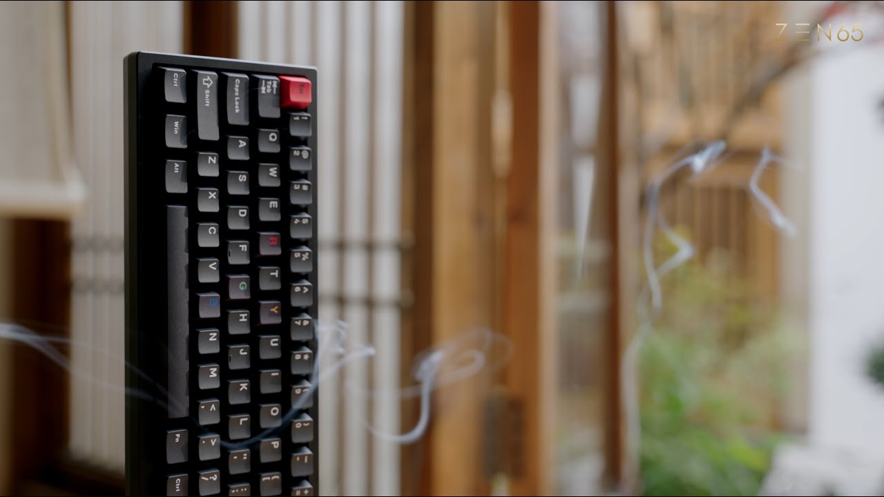 A Zen-inspired keyboard &mdash; ZEN 65