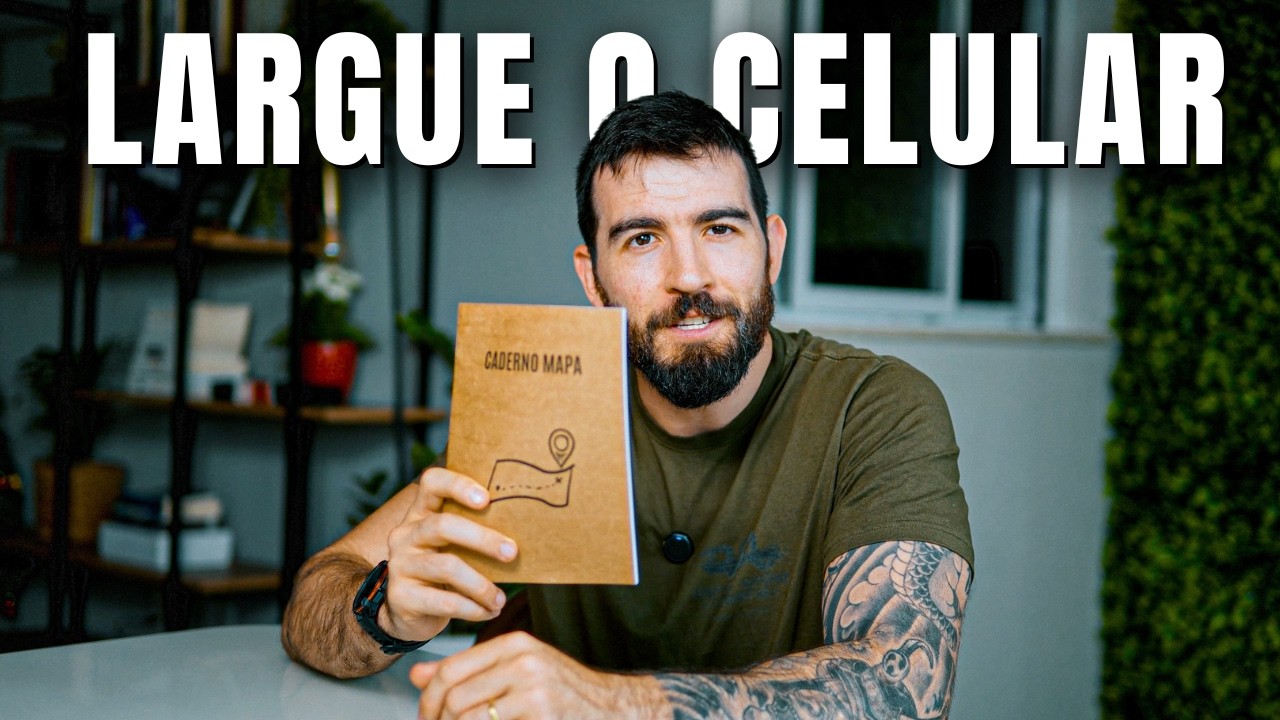 Um caderno pra te salvar do excesso de telas