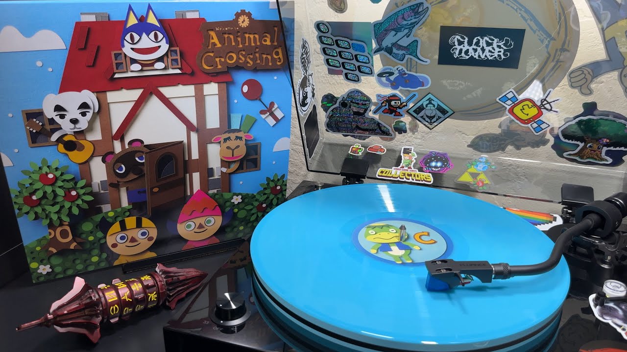 Animal Crossing (GameCube)  Vinyl Record Soundtrack OST Digitized Turntable Audio Extraction.mp4