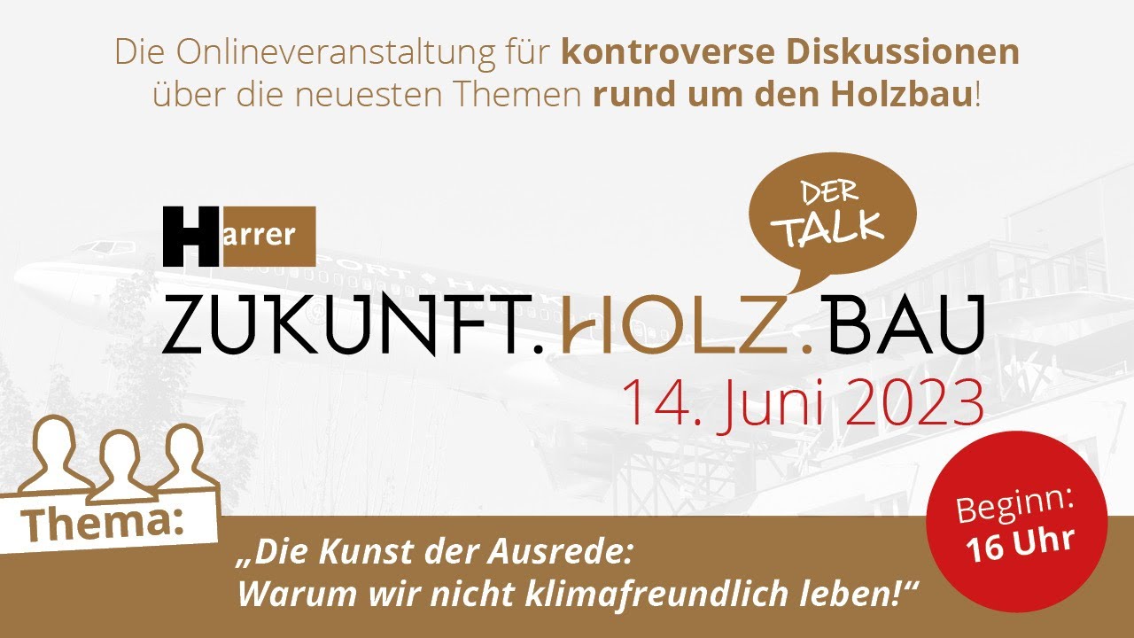 Zukunft.Holz.Bau. - Der Talk: 