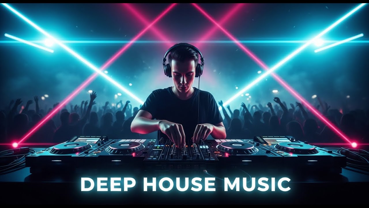 Deep House Party Vibes 🔥 Deep Bass Beats for Club Nights and Late Night Dance Mood