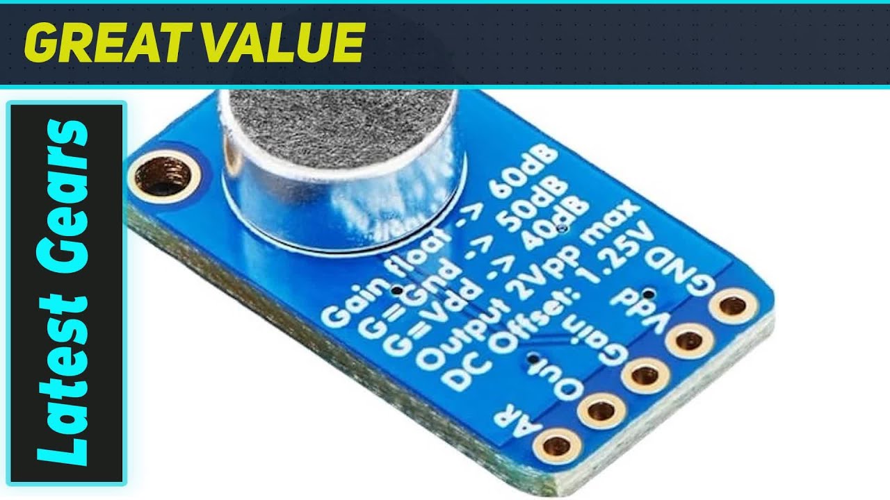 Adafruit MAX9814: The Ultimate Auto Gain Mic Amplifier for Dynamic Audio