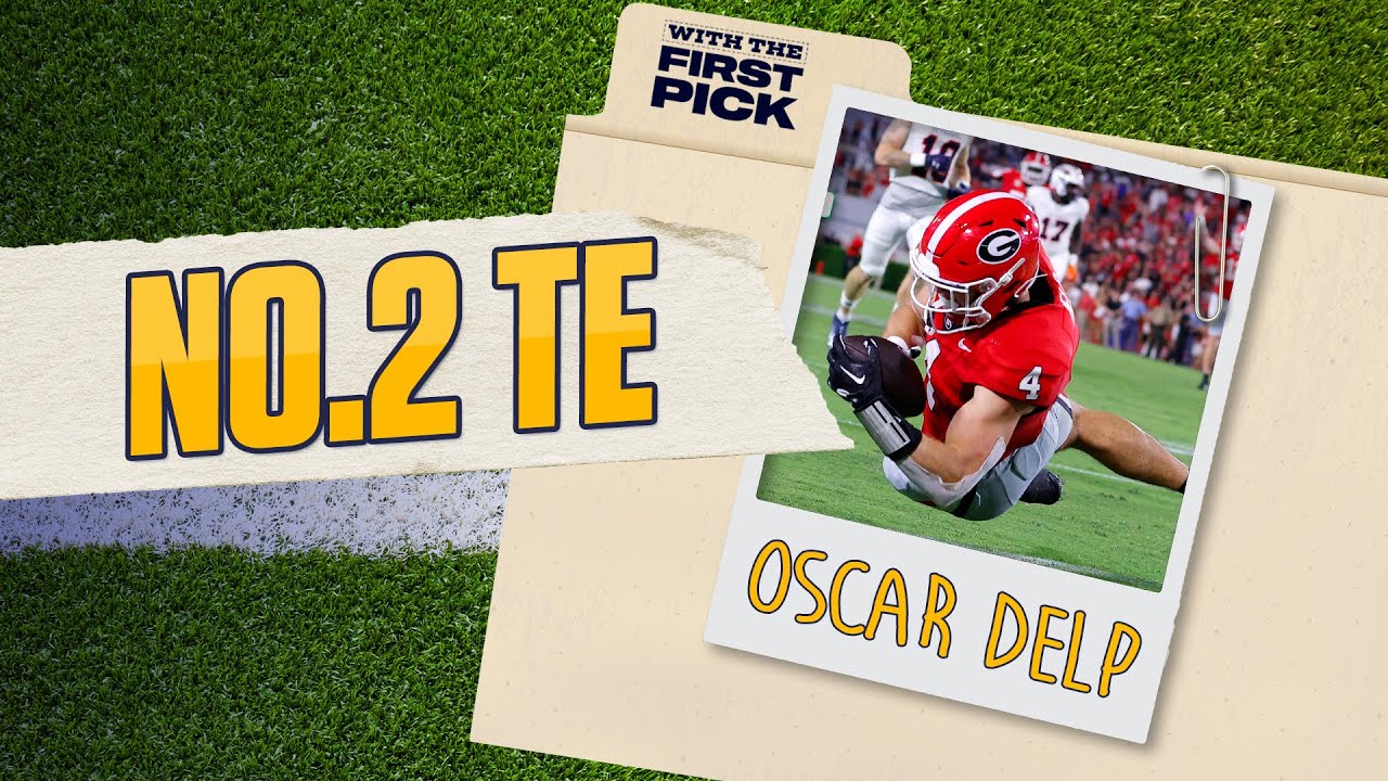 Georgia's Oscar Delp is a LONG TE with athleticism | Summer Scouting 2025 NFL Draft TE Previews