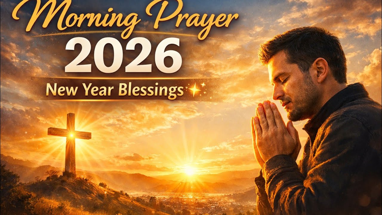 New Year 2026 Morning Prayer | नए साल की सुबह की प्रार्थना | Blessings, Peace & Hope in Jesus ✝️