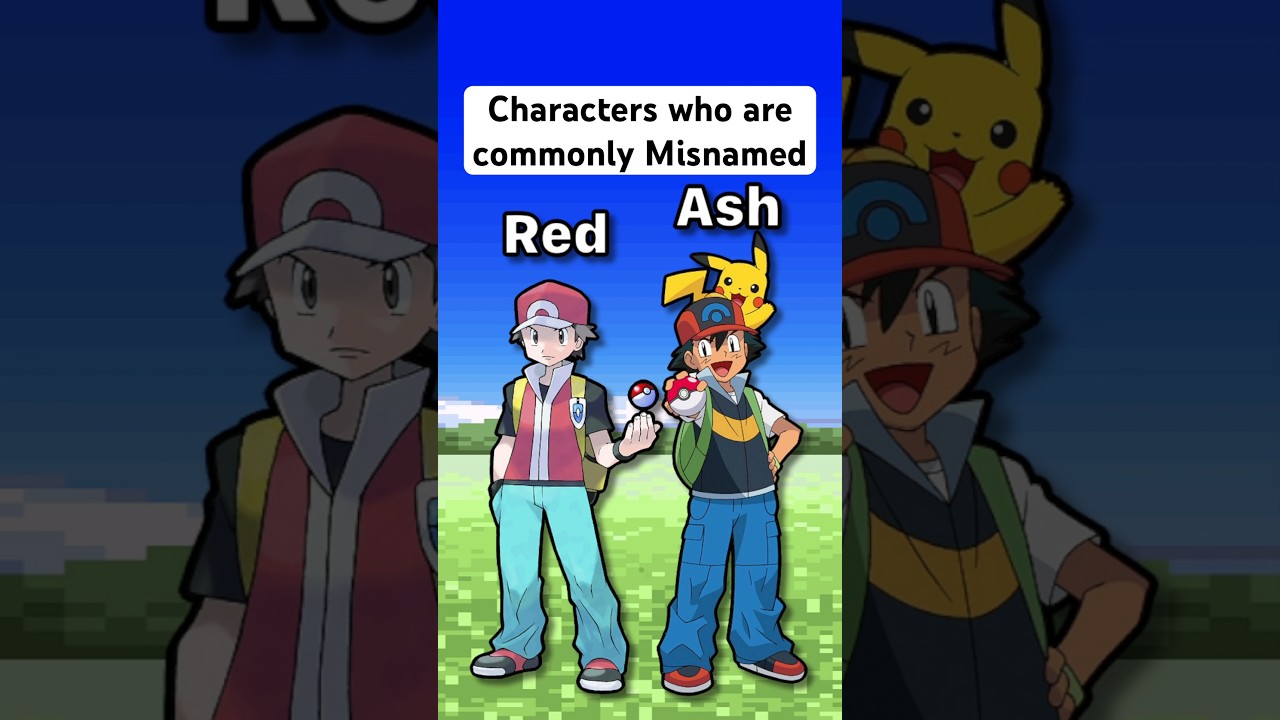 Characters who are commonly Misnamed: #nintendo