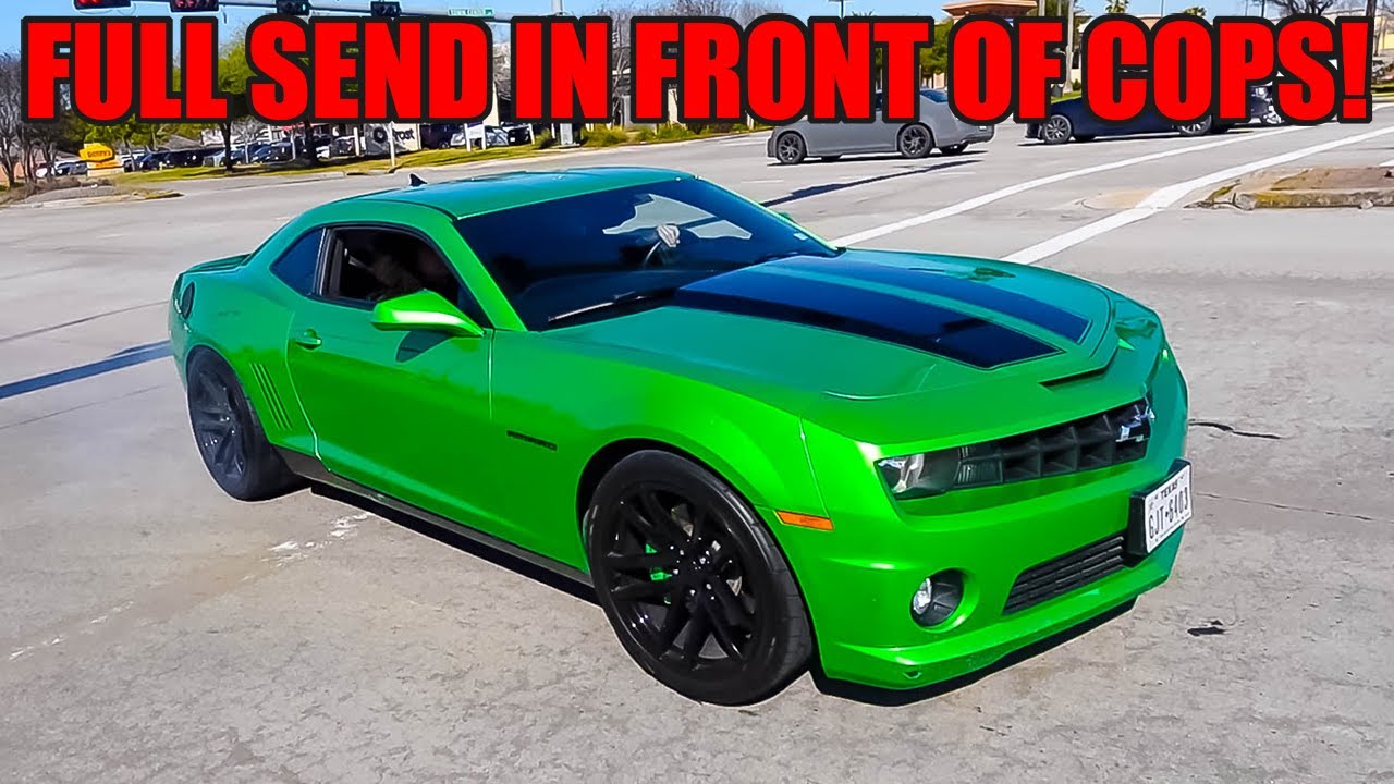 COPS DON'T CARE: Modified Cars Go FULL SEND Right in Front Of The POLICE!
