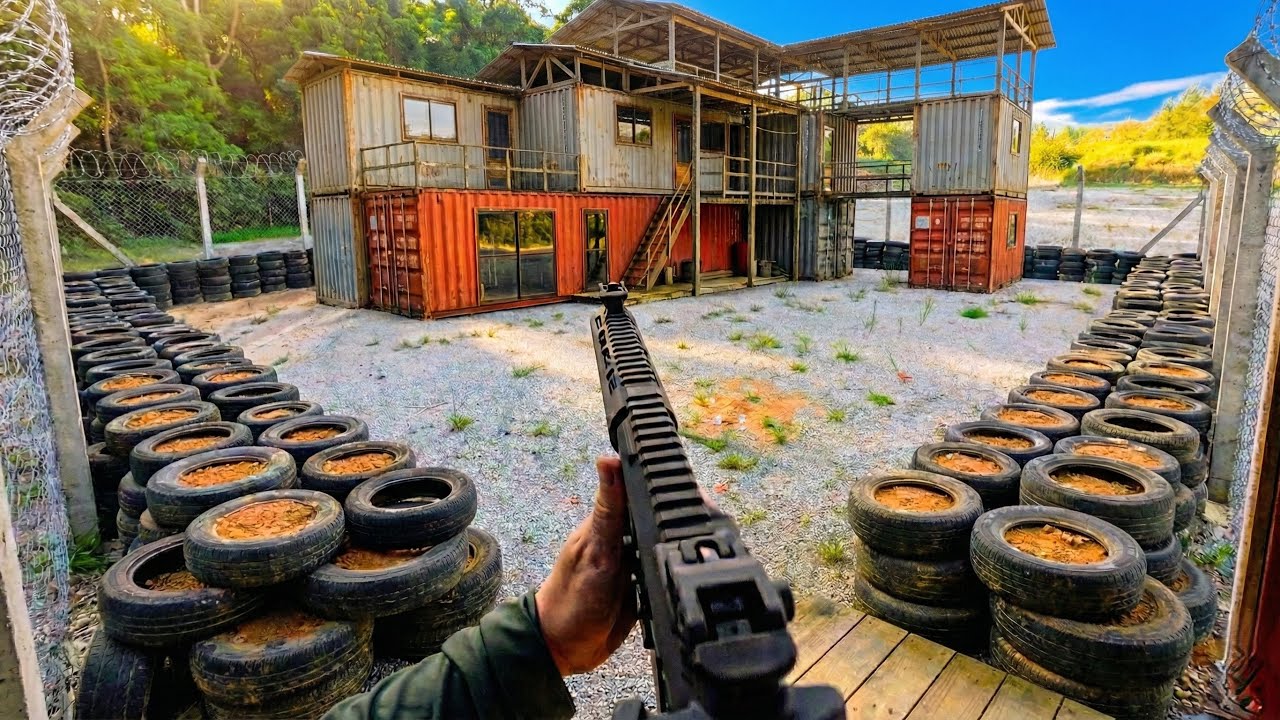 INVADI UMA BASE MILITAR ABANDONADA
