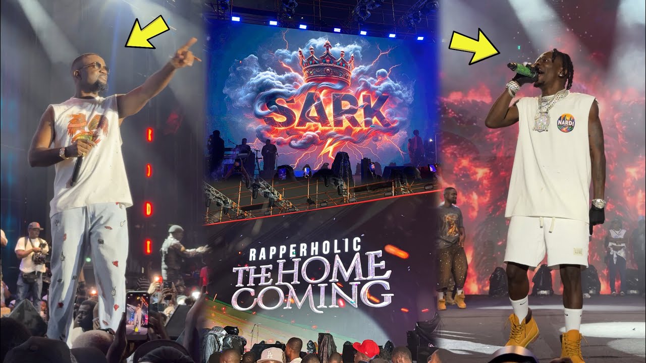 Rapperholic History🔥Watch the Beautiful Performance by Shatta Wale & Sarkodie,MDK,Kwaku Smoke etc🔥👑