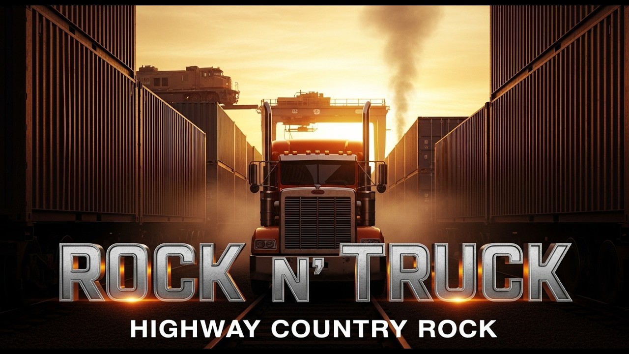 Truckers Rock Anthems – Full Throttle Highway Mix | Rock N Roll Las Vegas #Truck #RockPlaylist