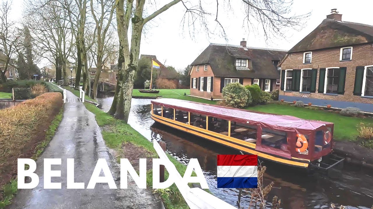BELANDA VLOG - Jalan-jalan ke Salah Satu Desa Terindah di Eropa, Desa Giethoorn