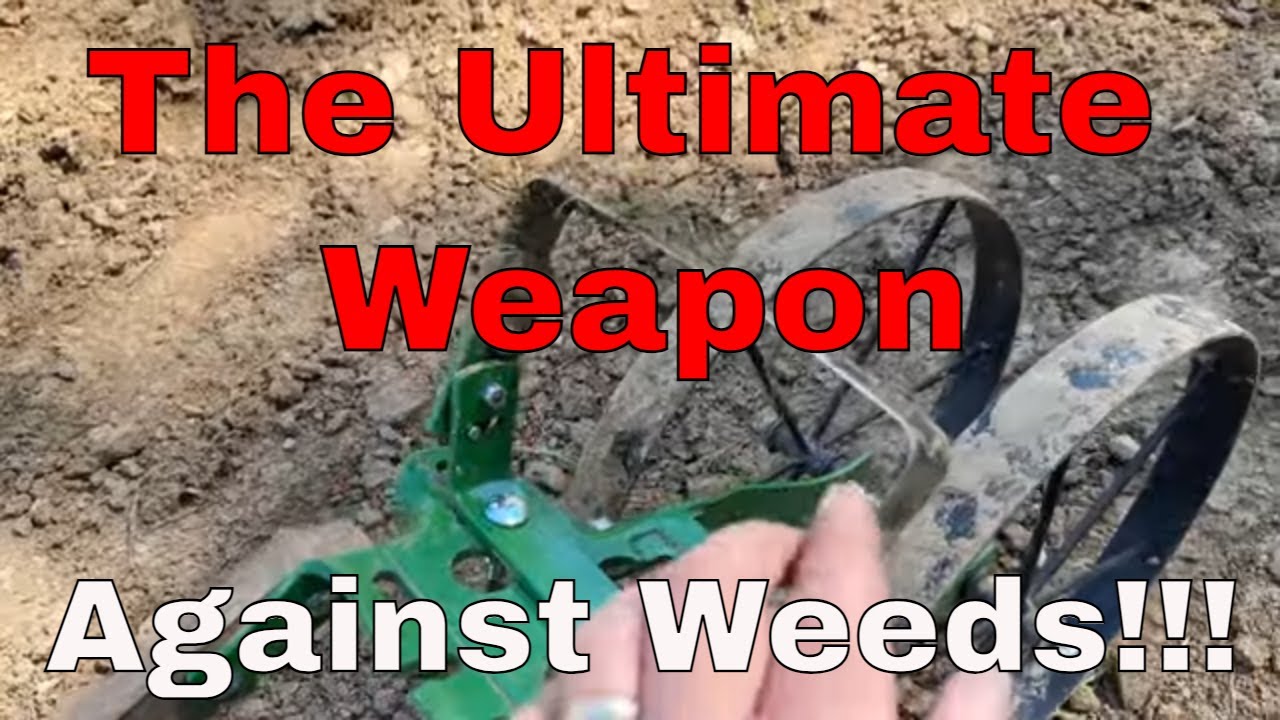 The Ultimate Weapon in Weed Warfare, The Wheel Hoe!!!