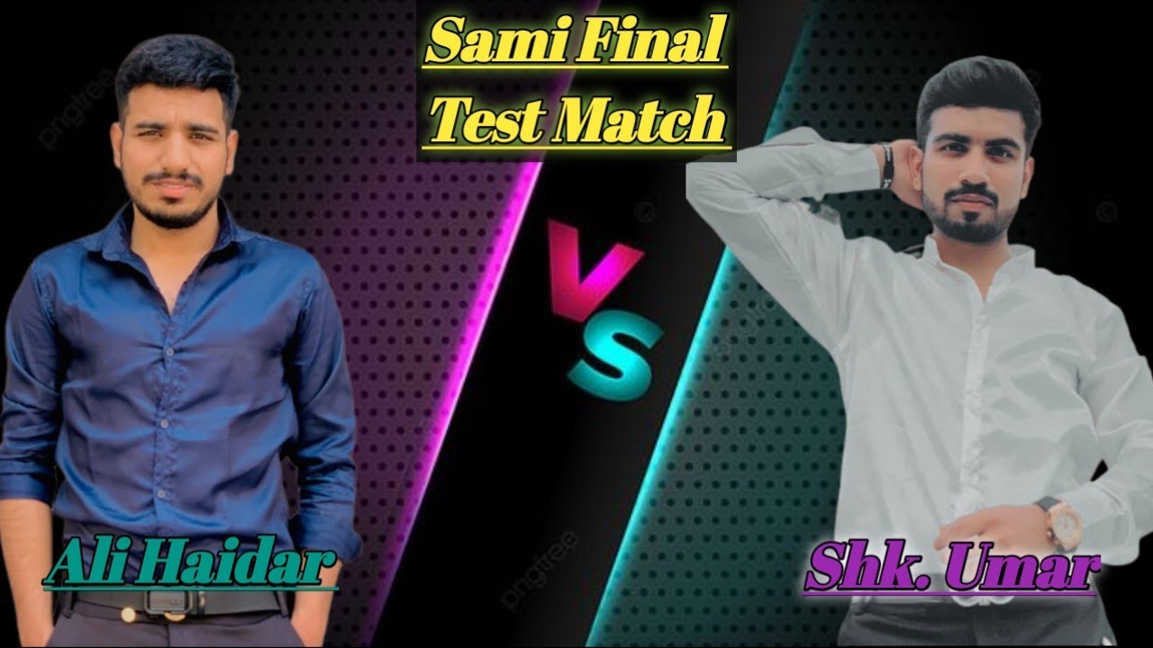 Sami Final Test Match 🏏 || Ali Haidar Vs Shk. Umar || Umar Jutt Vlogs