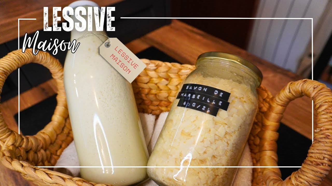 LESSIVE MAISON à 0,40€ le litre - recette, fabrication et utilisation, diy | À La Maison Avec Leslie
