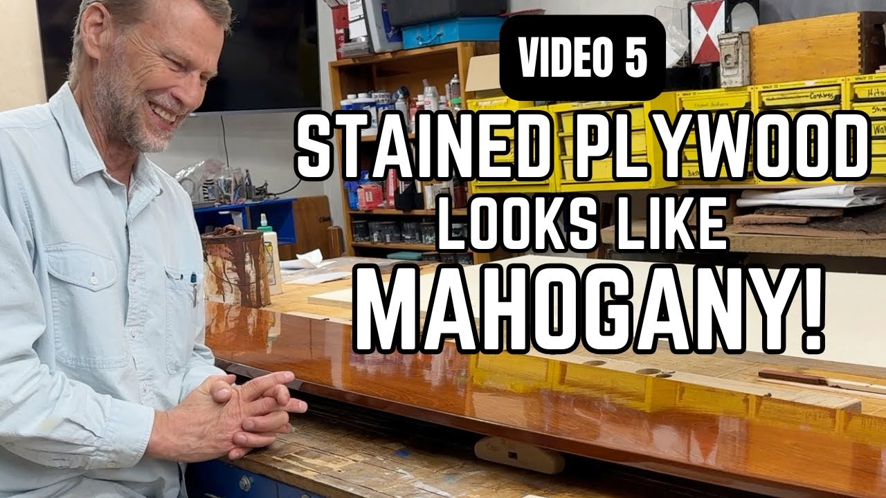 1189. Staining Plywood To Match Mahogany – Video 5 of 5