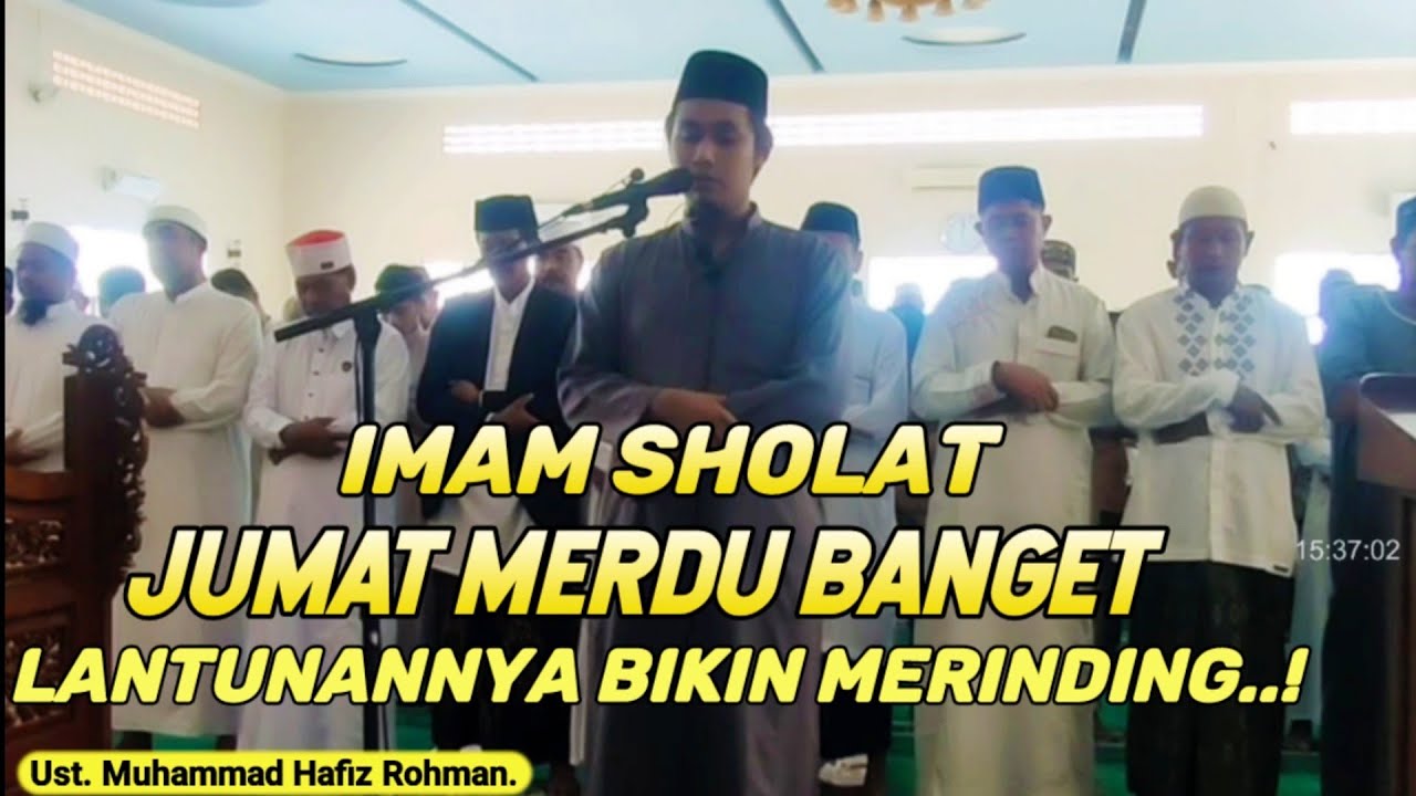 imam merdunya luar biasa banget.  bikin merinding