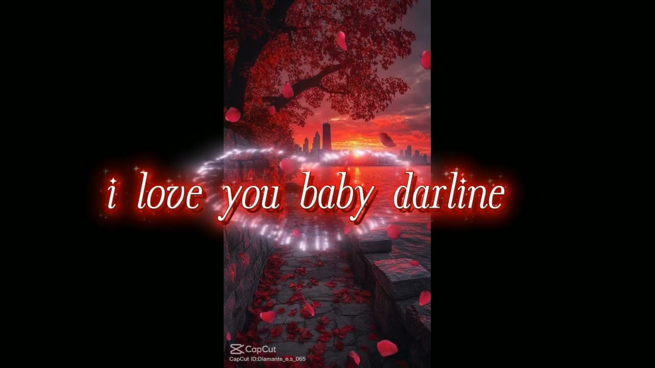 I love you baby darline