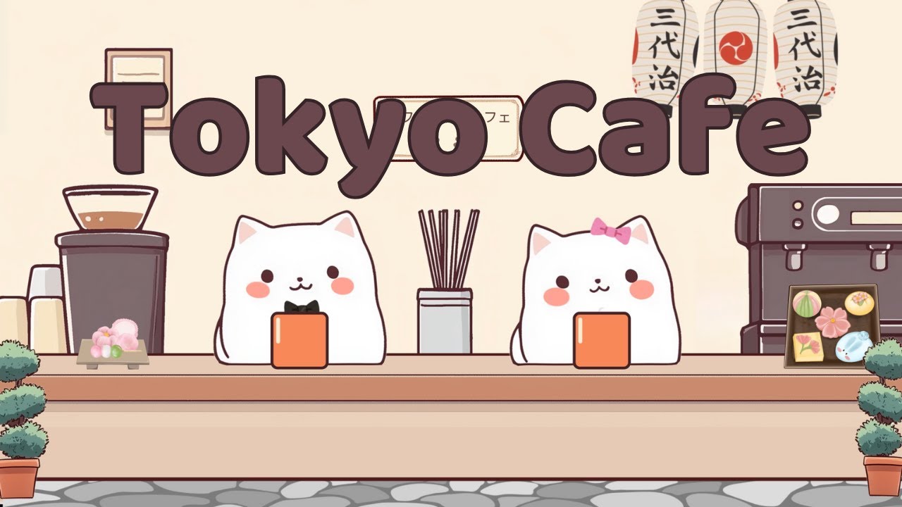 Cozy Cafe Vibes ☕ 2 Hours Relaxing Music 🎶 Cute & Cozy Sounds 🍪 Take a Moment for You