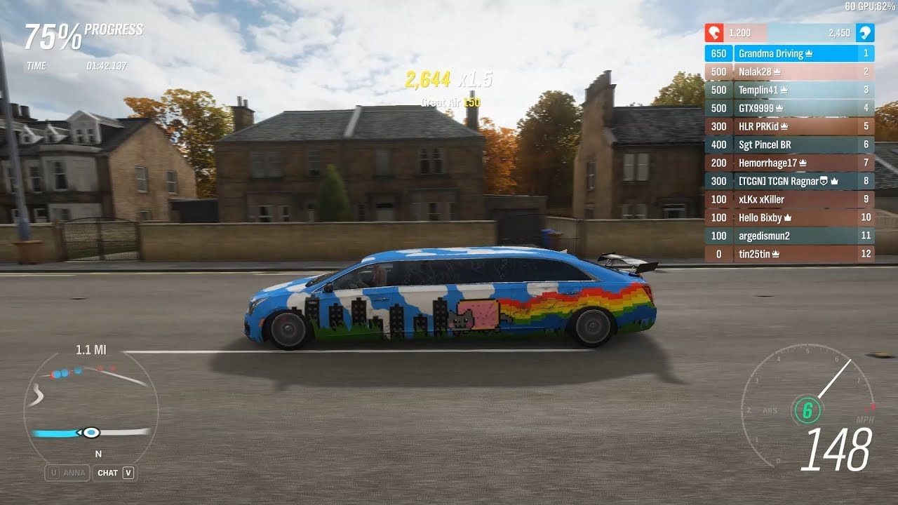 Forza Horizon 4 - I brought the RARE Cadillac Limo in Ranked Adventure (A terrible choice?)