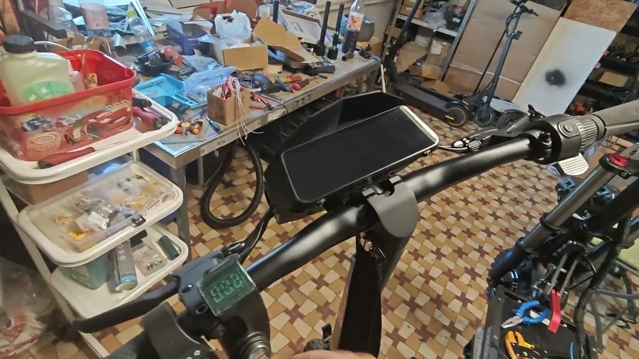 Kukirin G2 kulcsos kapcsoló (Key switch) upgrade