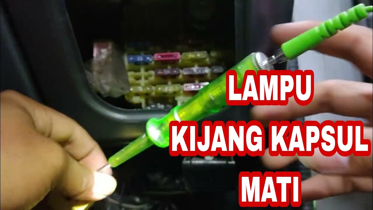 LAMPU KIJANG KAPSUL MATI TOTAL || BELAJAR JALUR DAN PENYELESAIAN