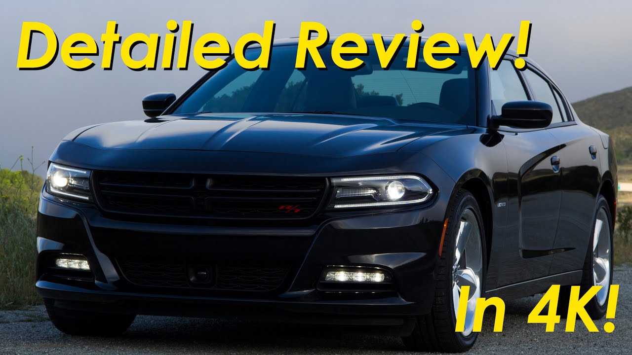 2015 - 2016 Dodge Charger R/T Road and Track Review Detailed -  in 4K