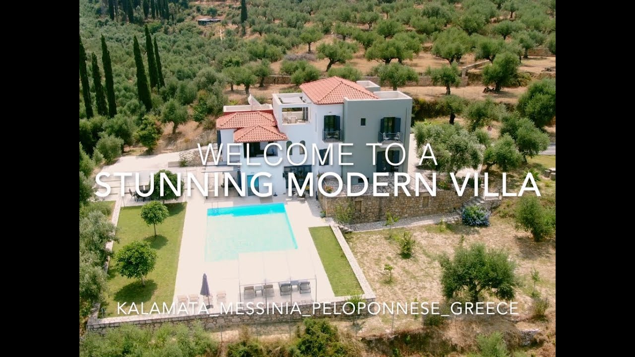 Welcome To A Luxury Modern Villa | Kalamata Messinia