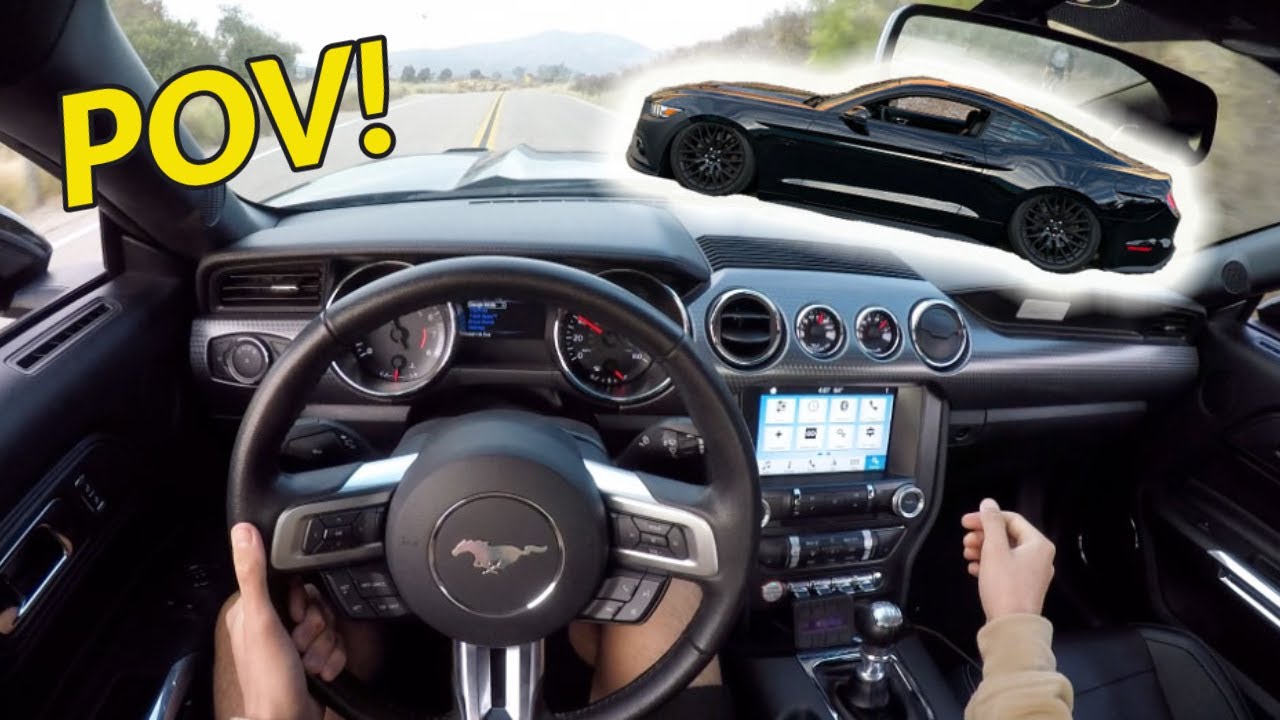 Mustang GT 5.0 POV Drive w/ LOUD EXHAUST!