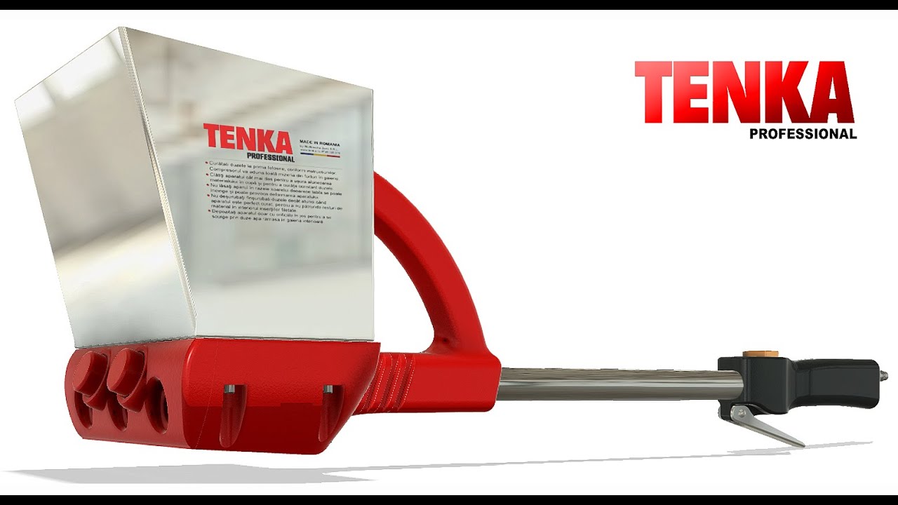 The Best Plaster Cement Sprayer Gun Machine from Tenka tools. Wall & ceiling plastering machine