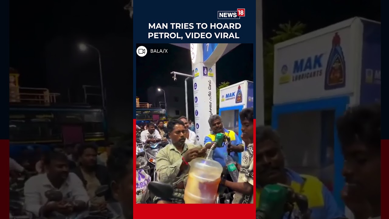 Panic Buying Hits India: Why People Are Hoarding Petrol in Drums & Vessels? | #shorts | N18S