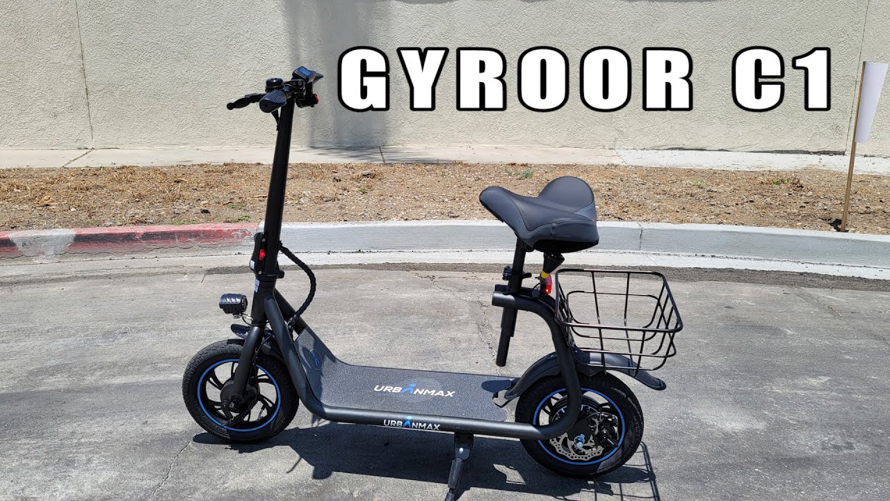 Gyroor C1 Urbanmax Budget Electric Scooter 🛴