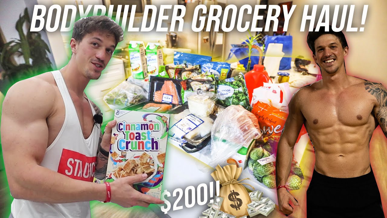 HOW TO GROCERY SHOP LIKE A BODY BUILDER - GAIN MUSCLE & GET SHREDDED | SHRED SERIES EP. 3