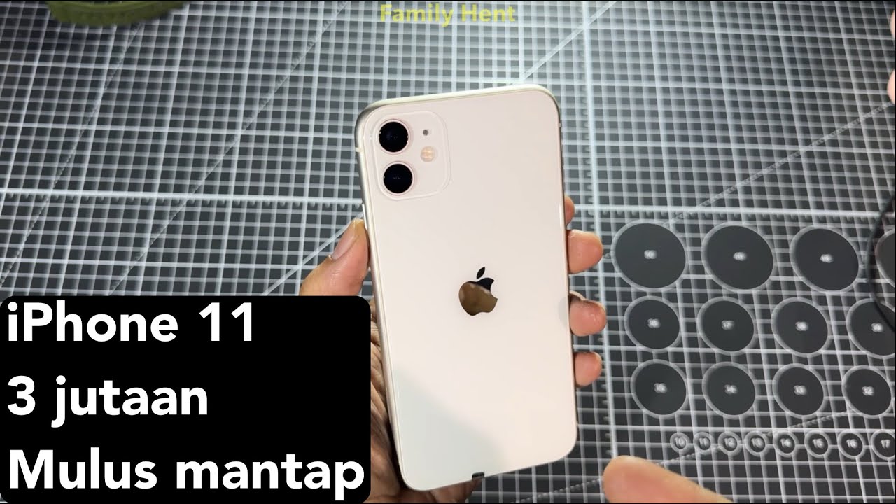 iPhone 11 3 jutaan setelah 1 minggu dan test game