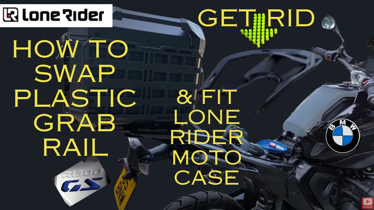 Upgrading Your Bmw R 1300 Gs With Aluminum Grab Handle for A  Lone Rider Moto Case!