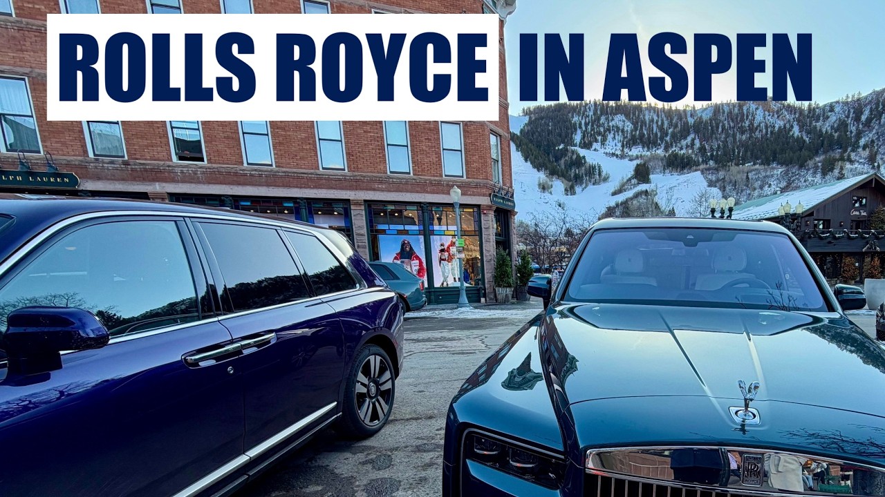 Inside a Rolls-Royce Driving Experience in Aspen