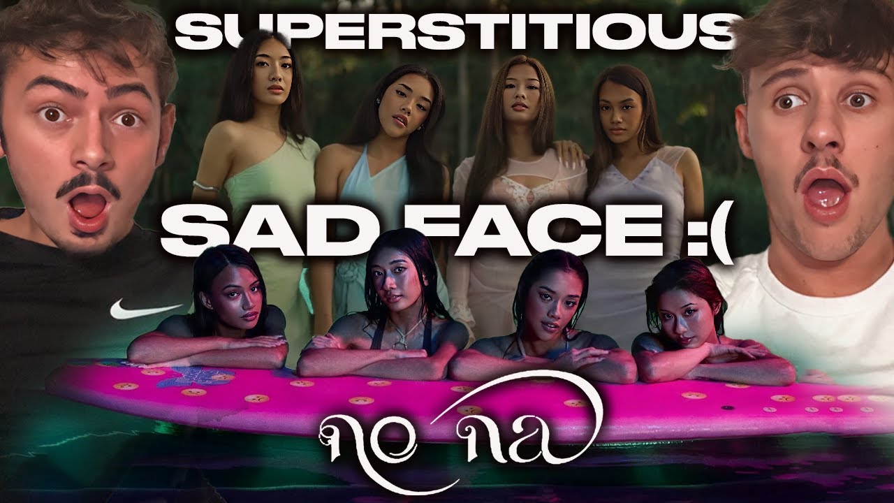 COUPLE REACTS TO no na 'superstitious' and 'sad face :(' MV's
