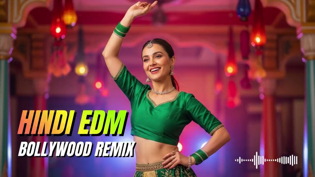 🌙 Hindi EDM Chill Remix | Smooth Bollywood EDM Groove