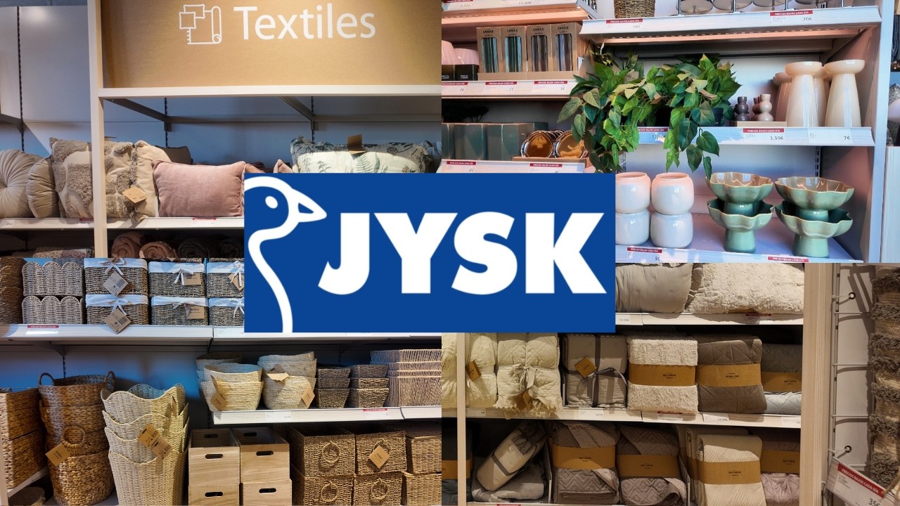 Ofertas en JYSK que merecen la pena 🩵 Textiles, alfombras, cojines y hogar