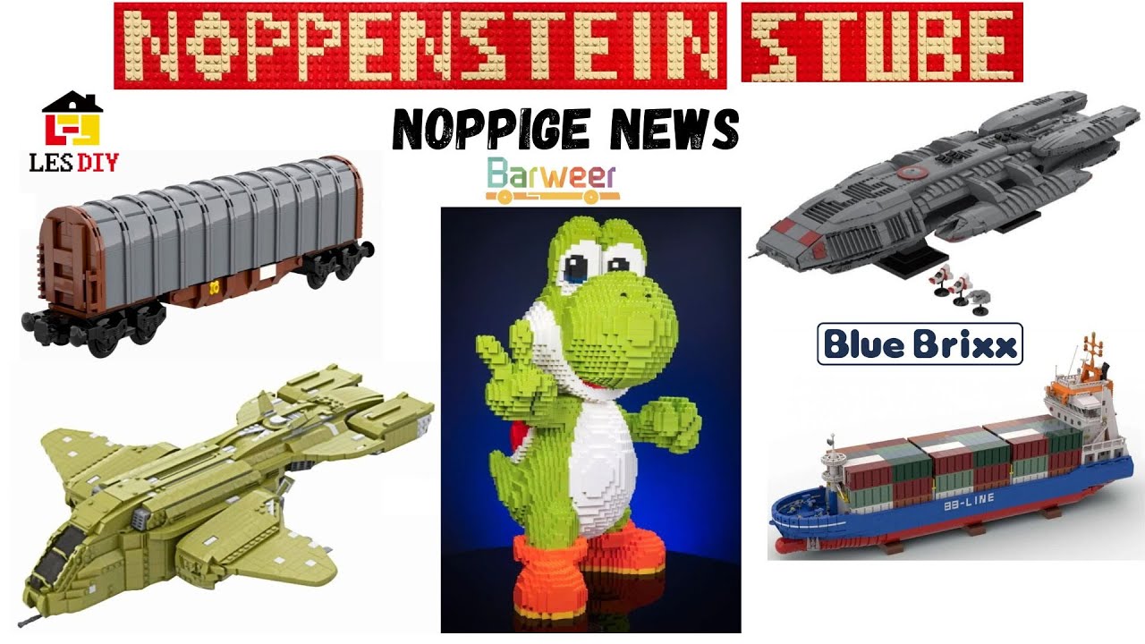 Die ersten Klemmbaustein News 2025 | Coole Neuheiten bei LesDiy, Barweer und Blue Brixx