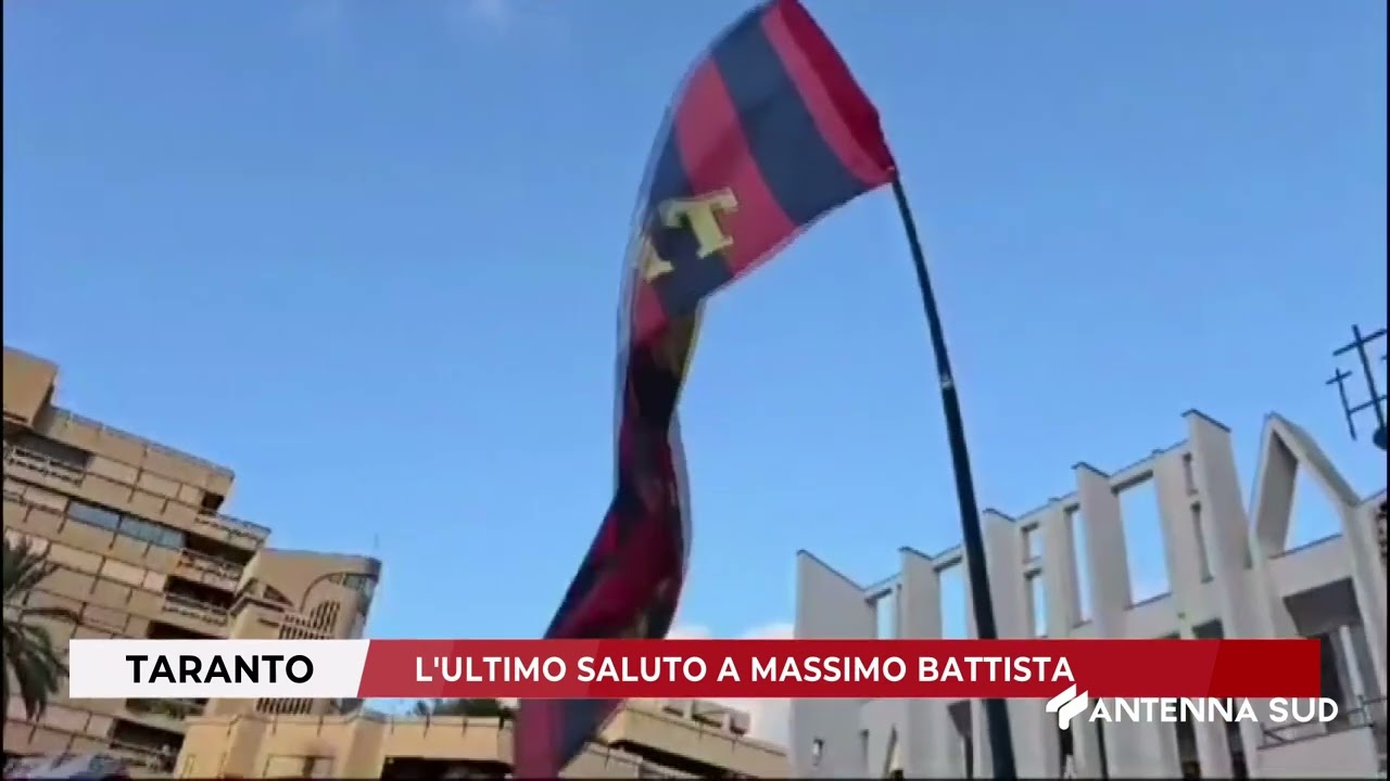 08 OTTOBRE 2024   TARANTO   L'ULTIMO SALUTO A MASSIMO BATTISTA