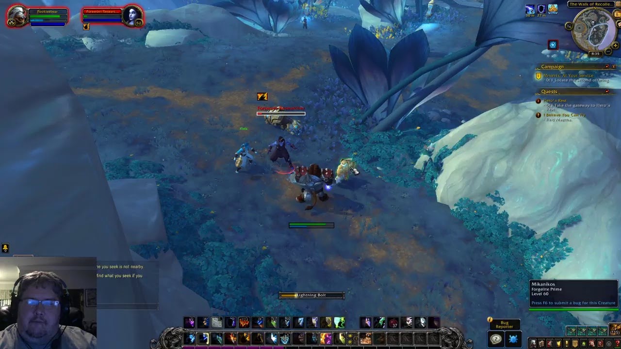 World of Warcraft Shadowlands Beta Bastion Elemental Shaman POV